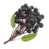 Party Decoration Props Simulation Blueberry Decor Food Realistic Foam Artificial Greenery Fruits