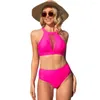 Kobiety stroje kąpielowe Ohsunny bikini setki żeńskie kostium kąpielowy 2024 Summer Mash
