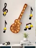 Świeczści Europejski kreatywny świecznik muzyka notatka guzika domowa dekoracja uchwyt na urodziny prezent urodzinowy