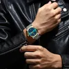 POEDAGAR Luxury Watch for Man Elegant Date Week Waterproof Luminous Men Quartz Stainless Steel Sports Mens Watches reloj 240311