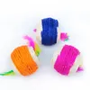 Spot wholesale pet supplies cat toys double hole feather sisal ball cat since hi bite grinding claw ball
