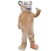 Costume de mascotte de Cougar pour adultes, Costume d'halloween, Costumes pour événements sur scène à grande échelle, meilleure qualité