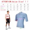 Sets Darevie Cycling Jersey 2022 Soft Light Women Cycling Jersey Bamboo Charcoal Fiber Breathable Team Sports Men's Cycling Clothing