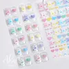 10 pièces 3D Nail Art autocollant en gros dessin animé animaux plantes fleur Fruits dos colle transfert décalcomanies curseur bricolage Nail Art décoration 240401