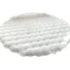 Tapis rond pour salon tapis de sol en peluche tapis doux chambre tapis de chevet décor 1X1M