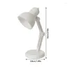 Figurine decorative Lampada da scrivania a LED Lettura regolabile con morsetto Tavolo portatile Alimentato a batteria Libro a clip accattivante per lo studio