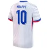 2023-2024 Jerseys de football de club français Benzema Mbappe Griezmann Giroud - Tailles adultes des adultes et une chemise de football confortable, Maillot de Foot Equipe Maillots