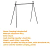 Tools Camping Triangle Hangers Outdoor Camping Shelf Aluminum Alloy Large Foldable Triangle Shelf Foldable Table Top Plate Tray
