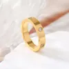 Miłość Pierścień przyjaźni dla kobiet Mężczyźni 10K Złoty Pierścień Cubic Cyrronia Rings