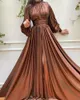 Casual Dresses Spring And Summer Trendy Neck Hanging Sexy Long Sleeved Solid Color Dress For Women