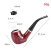 Resin pipe Old fashioned iron pan round bottom tobacco cigarette dual use removable washable cycle filter entry-level traditional pipe