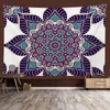 Wandtapijten Wandtapijt Wanddecoratie Vierkant Hippie Mandala Achtergrond Ruimte Planeet Bohemen Woonkamer Decoratie Hangdoek