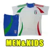 Italia Bonucci Soccer Jerseys Jorginho Insigne Verratti Hiesa Barella Spinazzola Chiellini Italys 2024 2025 Men Football Shit