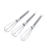 Manual Egg Beater Mini Manual Spring Handle Egg Beater Three-line Egg Blender Kitchen Household Beater