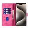 لطيف لطيف Cat Heart Love Pu Leather Wallet Wallet for iPhone 15 14 13 Pro Max 12 11 X XS Max XR 8 7 6 Fashion Pencil Credit ID Slot Pocket Cash حامل الهاتف