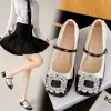 Pompes Spring Fashion Princess Dress Chaussures Chaussures de talons gros femme