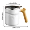 Mugs Portable Travel Coffee Mug Spill Proof 17OZ 316 Stainless Insulated Tumbler With Lid Foldable Spoon & Removable Base