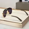 Sonnenbrille für Männer Frauen Mode DLS 401 Designer Popularit High Street Outdoor Style CR39 Anti-Ultraviolett UV400 Retro-Platten-Acetat-Metall Full-Frame Random