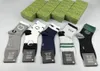 Socks Designer Socks Men and Women Brands of Luxury Sports Letter Högkvalitativa broderier Fem par med presentförpackning.