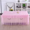 Table Skirt Tulle TUTU Tableware Wedding Party Baby Shower Birthday Decor Vintage Floral Lace Tablecloth
