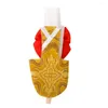 Outros suprimentos de pássaros moda fralda ajustável estilo retro pet gravata borboleta hanfu terno de vôo