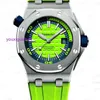 الفاخرة AP Wristwatch Royal Oak Offshore 15710st.OO.A038CA.01 Precision Steel Automatic Mechanical Watch Mens Watch