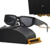 Designer Sunglasses Men Women Fashion Triangle Full Frame Sunshade Mirror Polarized UV400 Protection Glasses with Box