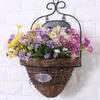 Decoratieve bloemen 12-delige kunstmatige madeliefjes, niet-vervagende plastic planten die de ramen van uw huis versieren met buiten