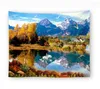 Tapestries Beauty Landscape Oil Painting Style High Definition Printing Large Tapestry Wall Hanging Printed Home Decoration