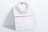 Spring/Summer Broken Card Bamboo Fiber Shirt Mens Long sleeved Elastic Shirt Business Dress