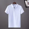 2024 Zomer T-stukken Heren Polo-shirts Designer T-shirts Cottons Man S Casual Heart Shirt Luxurys T-shirts Kleding Street Shorts Mouw Kleding Tops