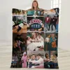 Friends TV Show Flannel Blanket For Kids Adult Girls Gift Picnic Travel Bed Throw Applicable All Season Black Blankets 240326