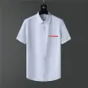 Men's Casual Shirts Designer business shirts Tees Polos pullover High End mens Short Sleeves T-Shirts Letter Fashion women mens tops Luxurys Spring summer Clothing