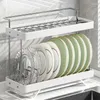 Kitchen Storage Modern Minimalist Dishes Rack Items Multi-functional Shelves Home Organizer Household Large Capacity Plate