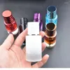 Förvaringsflaskor 5 st/parti 30 ml tjock glas parfym tom resespray dim dispenser atomizer kosmetisk sprut flaska påfyllningsbar