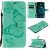 Mobiltelefonfodral Tsimak Wallet Case för iPhone 12 Pro 11 X Xs Max Mini XR Flip Pu Leather Cover Book Stand Capa Coque 2442