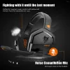 Headphones Earphones Wireless Gaming Headset For Ps5 Ps4 Pc Laptop Over Ear With Mic 2.4G Bt Wireless/Wired Games Drop Delivery Electr Dhazz