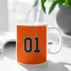 Mugs General Lee White Mug Printed Funny Tea Cup Gift Personalised Coffee 01 Hazard Parody Tv Show Luke Cooter Hogg