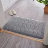 Carpets High Quality Cobblestone Thickened Flange Carpet Door Anti Slip Bedroom Rebound Bathroom Water Absorption Mat