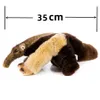 Giant Anteater Cute Plushie Tamandua Plush Toys Lifelike Animals Simulation Stuffed Doll Kawai Toy Gifts For Kids 240325