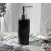 Liquid Soap Dispenser 280ml Solid Color Ceramic Shampoo Bottle Portable Home Bathroom Accessories Lotion