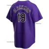 Maillots de Baseball personnalisés S-3XL Nolan Arenado Trevor Story Charlie Blackmon David Dahl Daniel Murphy Ian Desmond maillot