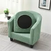 Chair Covers Jacquard Tub Cover Single Sofa Elastic Club Couch Armchairs Slipcovers For Living Room With Cushion Home