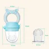 Varkensstijl baby fruit groente voeding pacifier trainen bit tas plastic gesp genoten genoten fopspeen bit feeder bestaande gereedschap