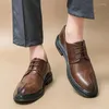 Casual Schuhe Herren Schwarz Spitz Leder Business Slip-on Komfort Mode Büro Für Männliche Zapatos De Hombre