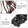 Party Decoration Props Simulation Blueberry Decor Food Realistic Foam Artificial Greenery Fruits