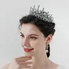 Fermagli per capelli Diademi e corone Accessori da sposa Donna Acconciature Abito da sposa Fidanzamento Copricapo Forma di goccia d'acqua Diademi Hx411