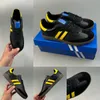 2024 Nya casualskor Vegan OG Black Yellow Women Men Trainers 36-45