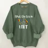 女性用Tシャツレアクロット私はLGBTプリントコットンの女性のかわいい長袖スウェットシャツを入れました