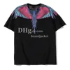 Rapper Street Tops Big Wings Designer-T-Shirts für Männer, Sommer-T-Shirt, Übergröße, Rundhalsausschnitt, kurze Ärmel, Luxus-Tops, Marken-T-Shirts für Teenager und Jugendliche